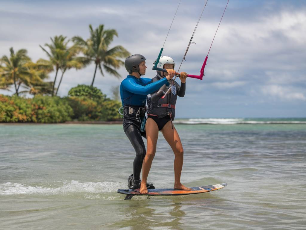 aulas de kitesurf no brasil: o que esperar