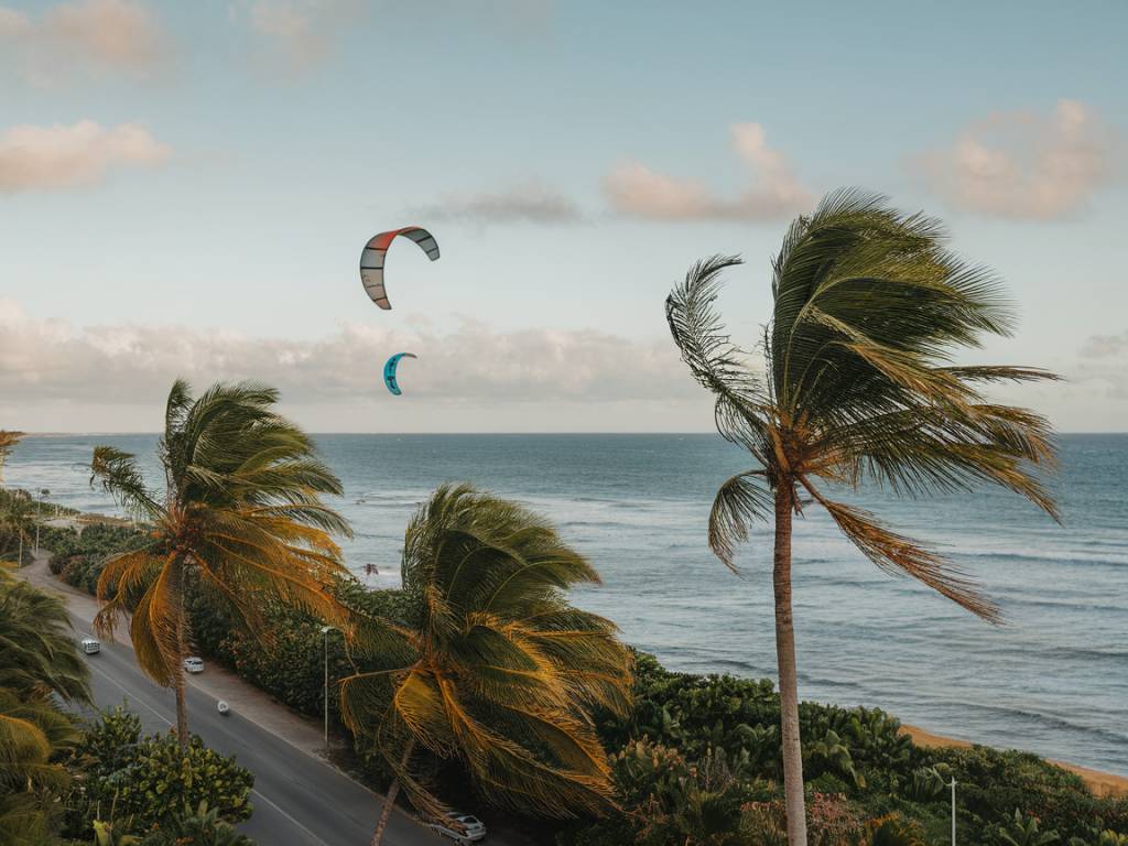 os ventos perfeitos para o kitesurf no ceará