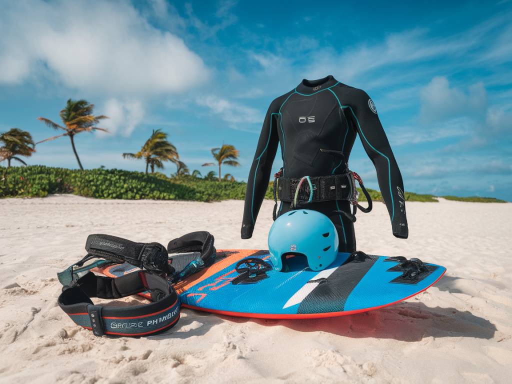 equipamentos essenciais para iniciantes no kitesurf