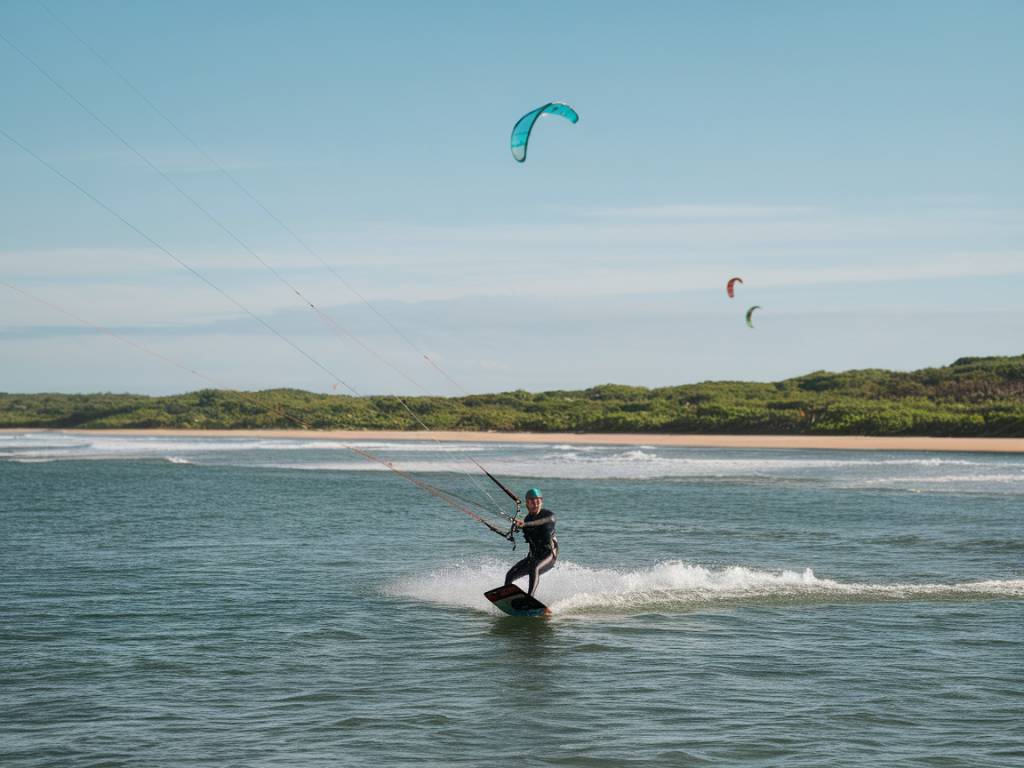 as melhores épocas do ano para praticar kitesurf no brasil