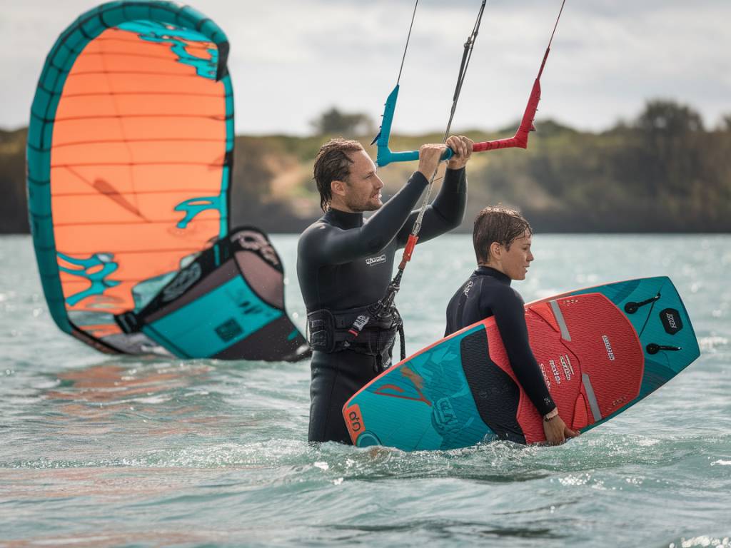 como melhorar sua técnica no kitesurf