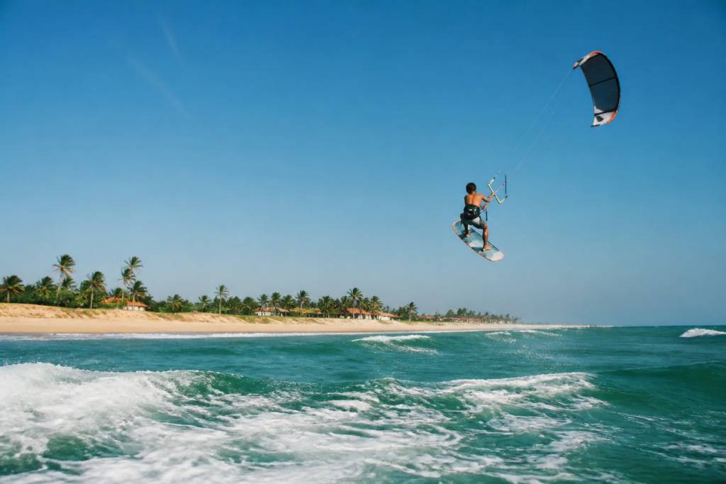 Spot Taiba: o melhor destino para kitesurf no Ceará