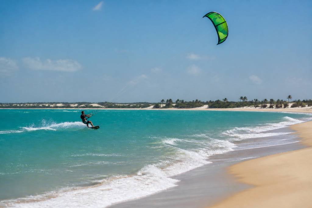 Kiteboarding near me: encontre os melhores spots de kitesurf no Brasil